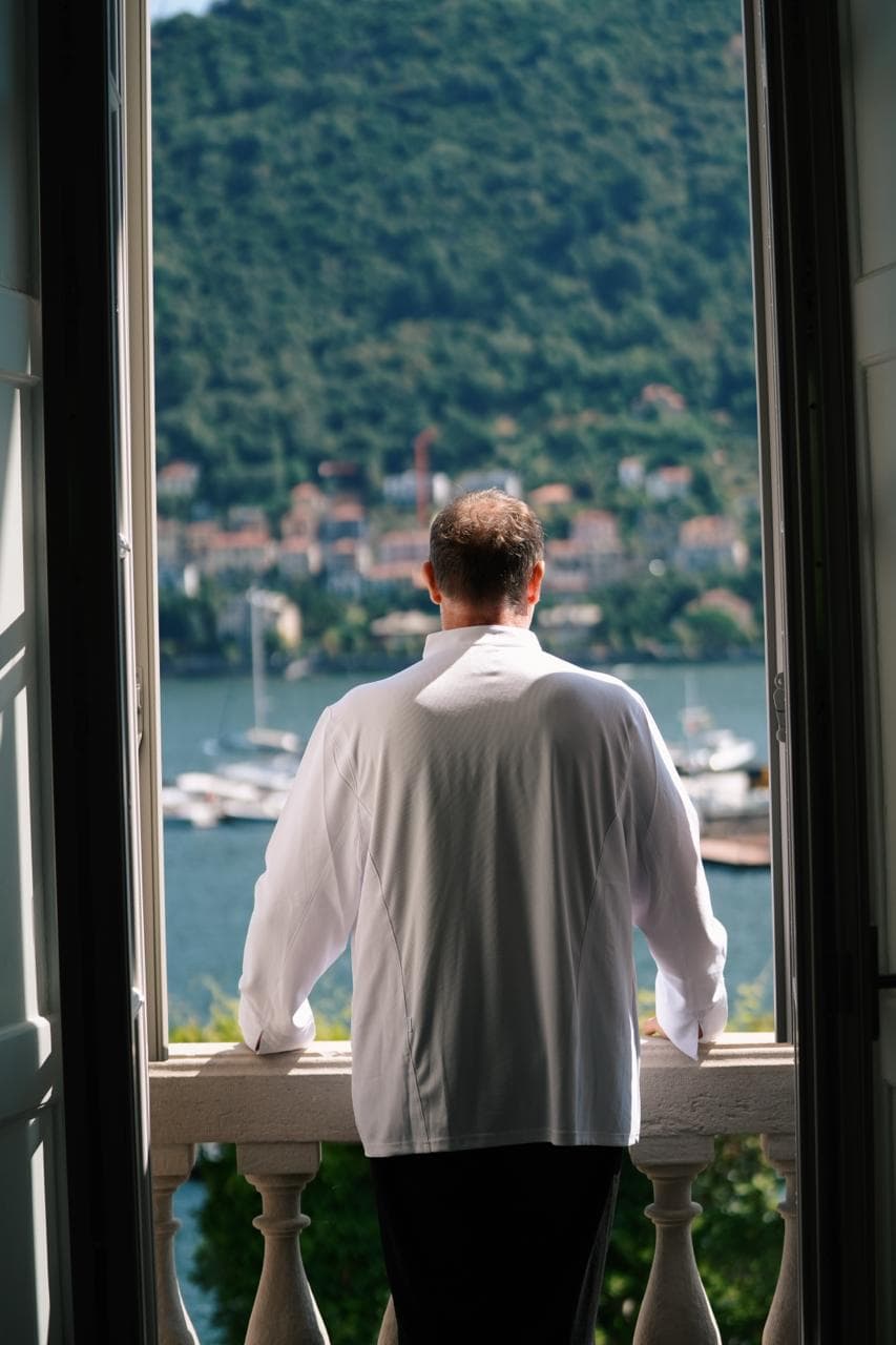 Lo chef affacciato sul Lago di Como